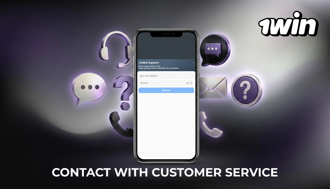 Support service on the 1Win website for Indian players